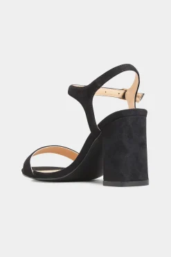 Limited Collection Limited Collection Black Block Heel Sandal In Wide E Fit & Extra Wide Eee Fit