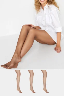 Lts Lts Tall Brown 3 Pack 15 Denier Tights