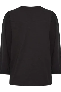 M&Co Womens M&Co Black Button Through Cotton Shirt