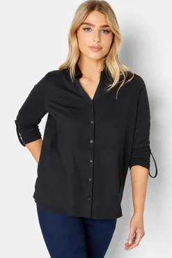 M&Co Womens M&Co Black Cotton Shirt