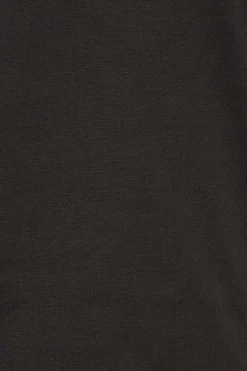 M&Co Womens M&Co Black Dobby Sleeve Contrast Blouse