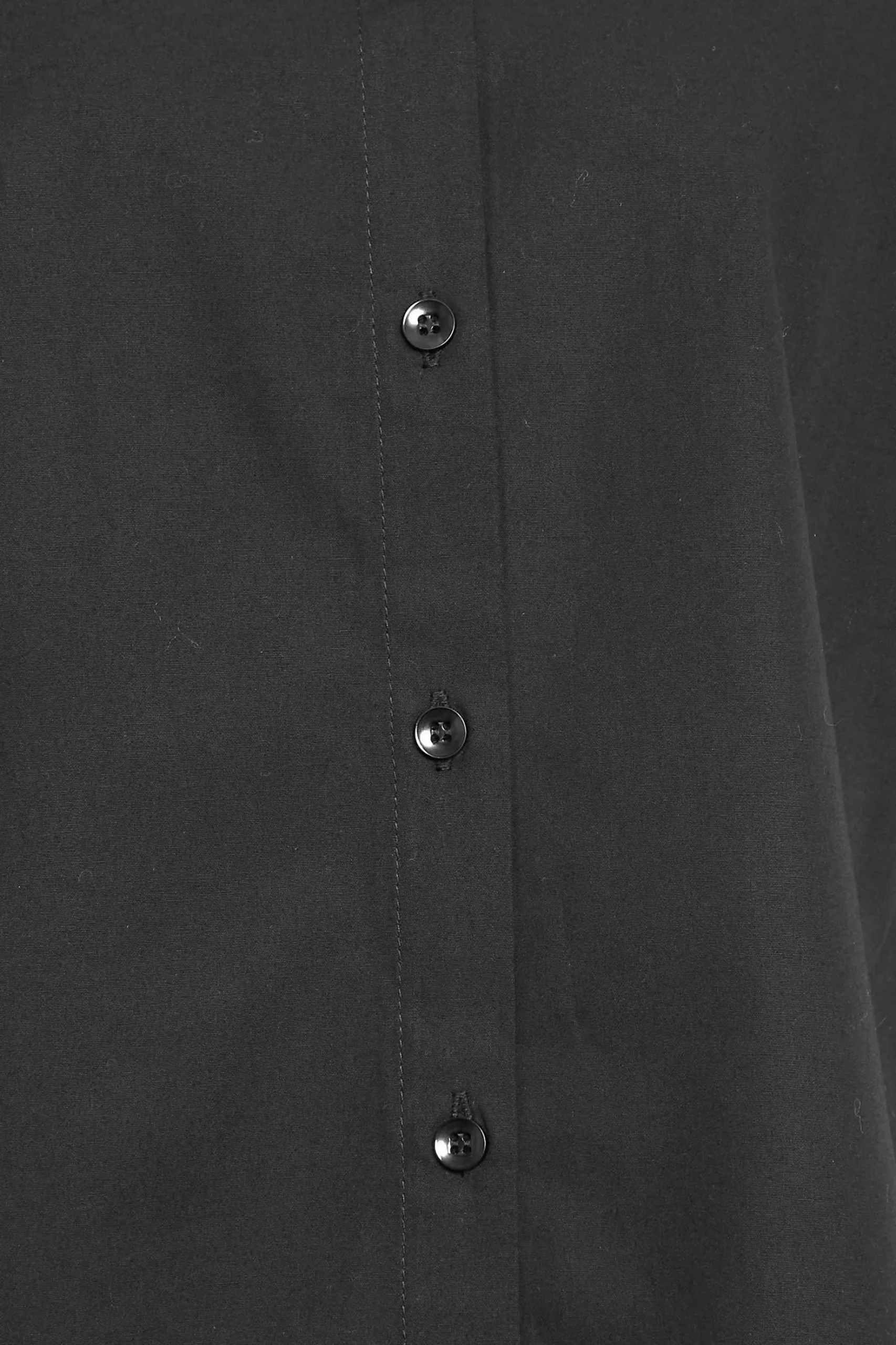 M&Co Womens M&Co Black Fitted Poplin Shirt