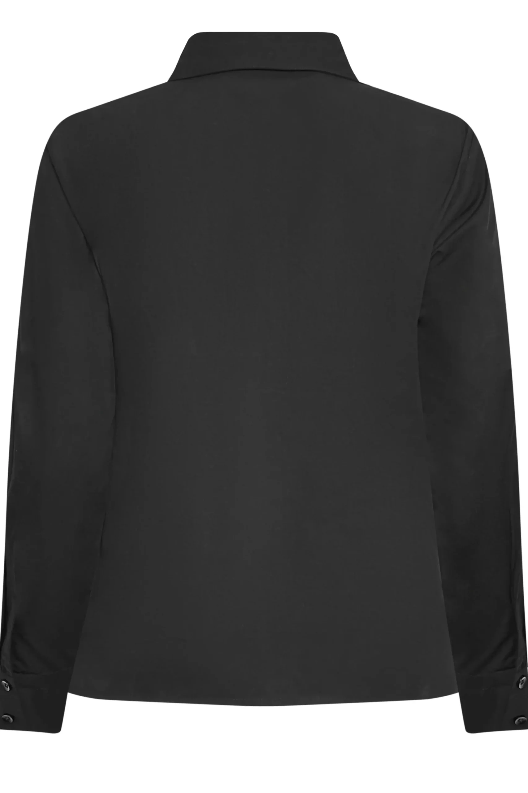 M&Co Womens M&Co Black Fitted Poplin Shirt