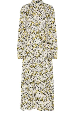 M&Co Womens M&Co Black Floral Tie Front Maxi Dress