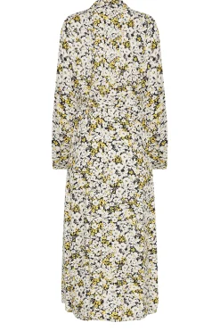 M&Co Womens M&Co Black Floral Tie Front Maxi Dress
