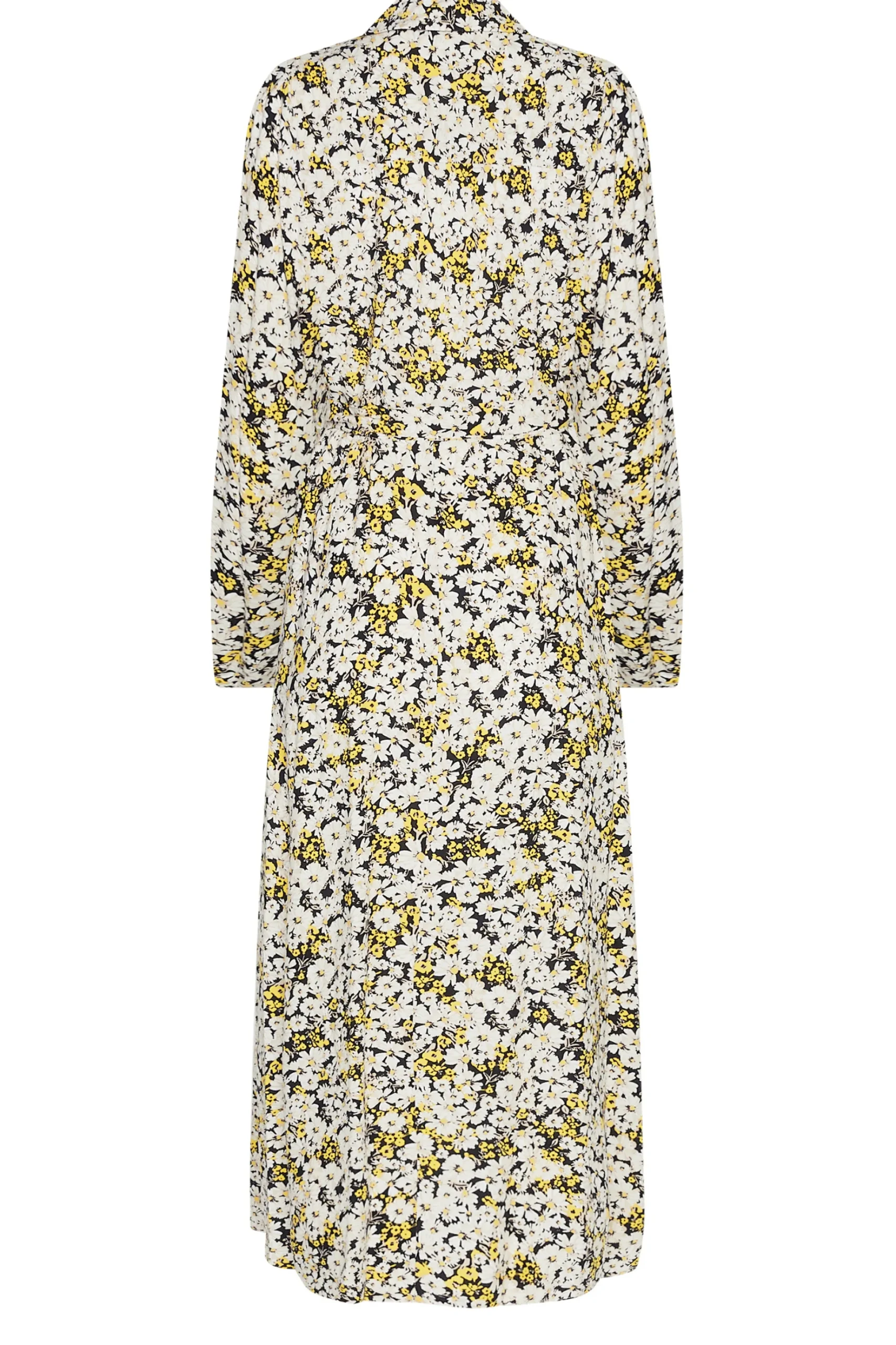 M&Co Womens M&Co Black Floral Tie Front Maxi Dress