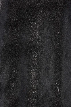 M&Co Womens M&Co Black Glitter Velvet Touch Ruched Sleeve Blouse