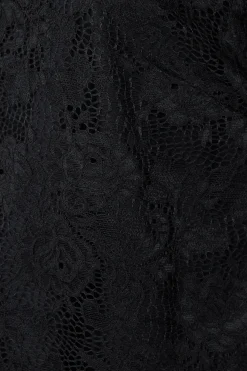 M&Co Womens M&Co Black Lace Shirt