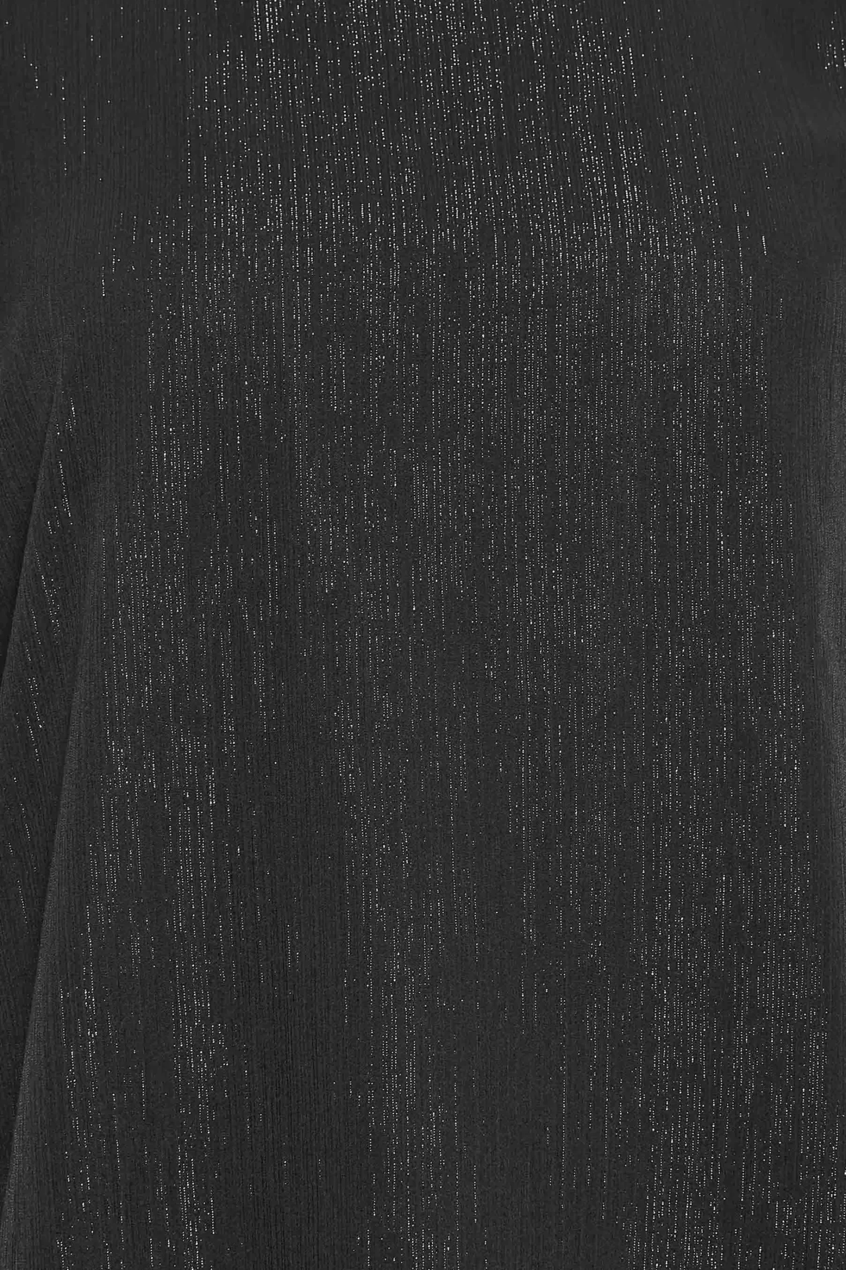 M&Co Womens M&Co Black Metallic Angel Sleeve Blouse