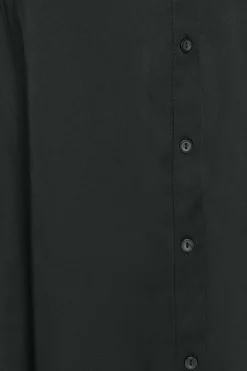 M&Co Womens M&Co Black Satin Button Through Shirt