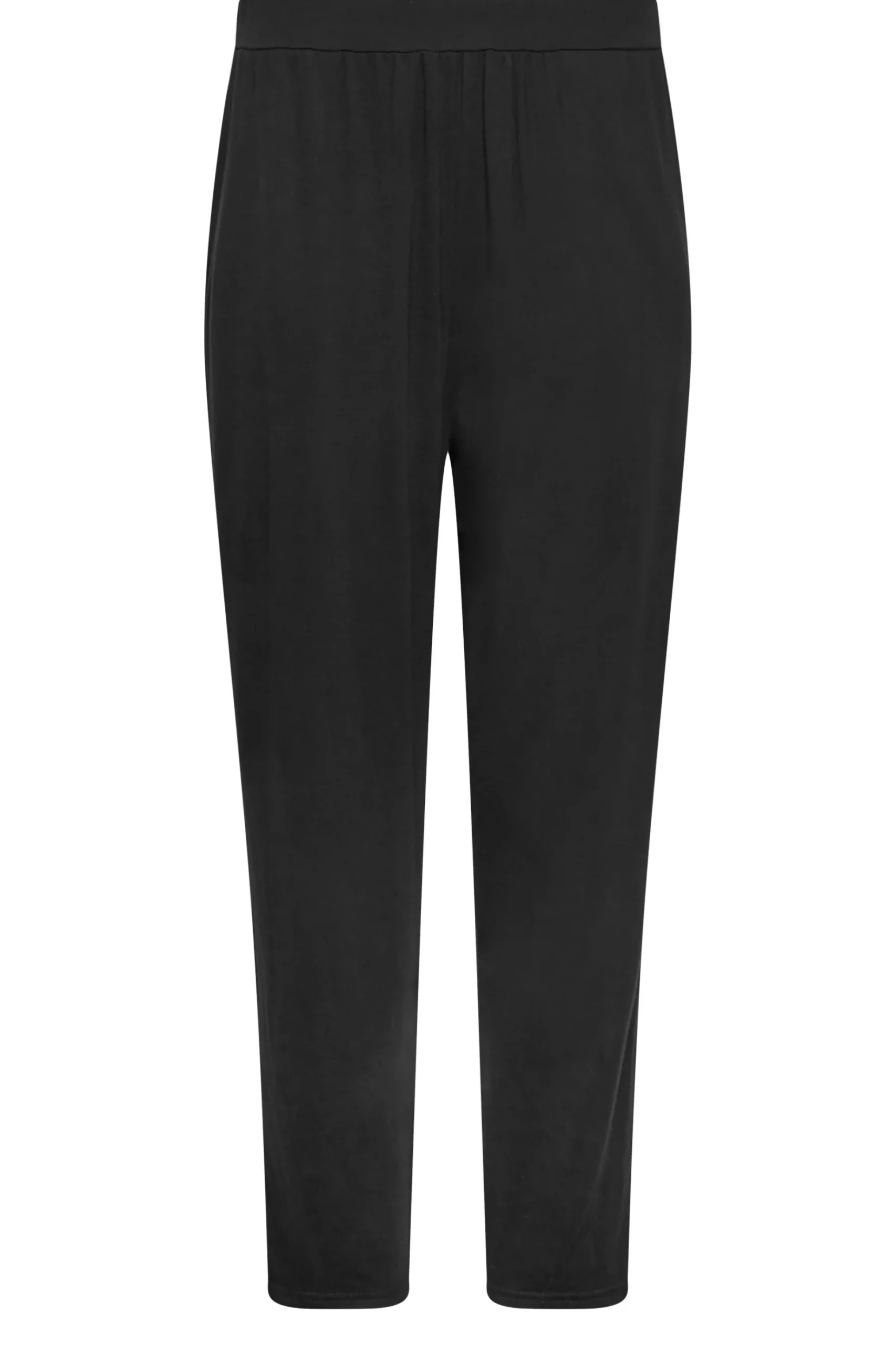 M&Co Womens M&Co Black Soft Jersey Hareem Trousers