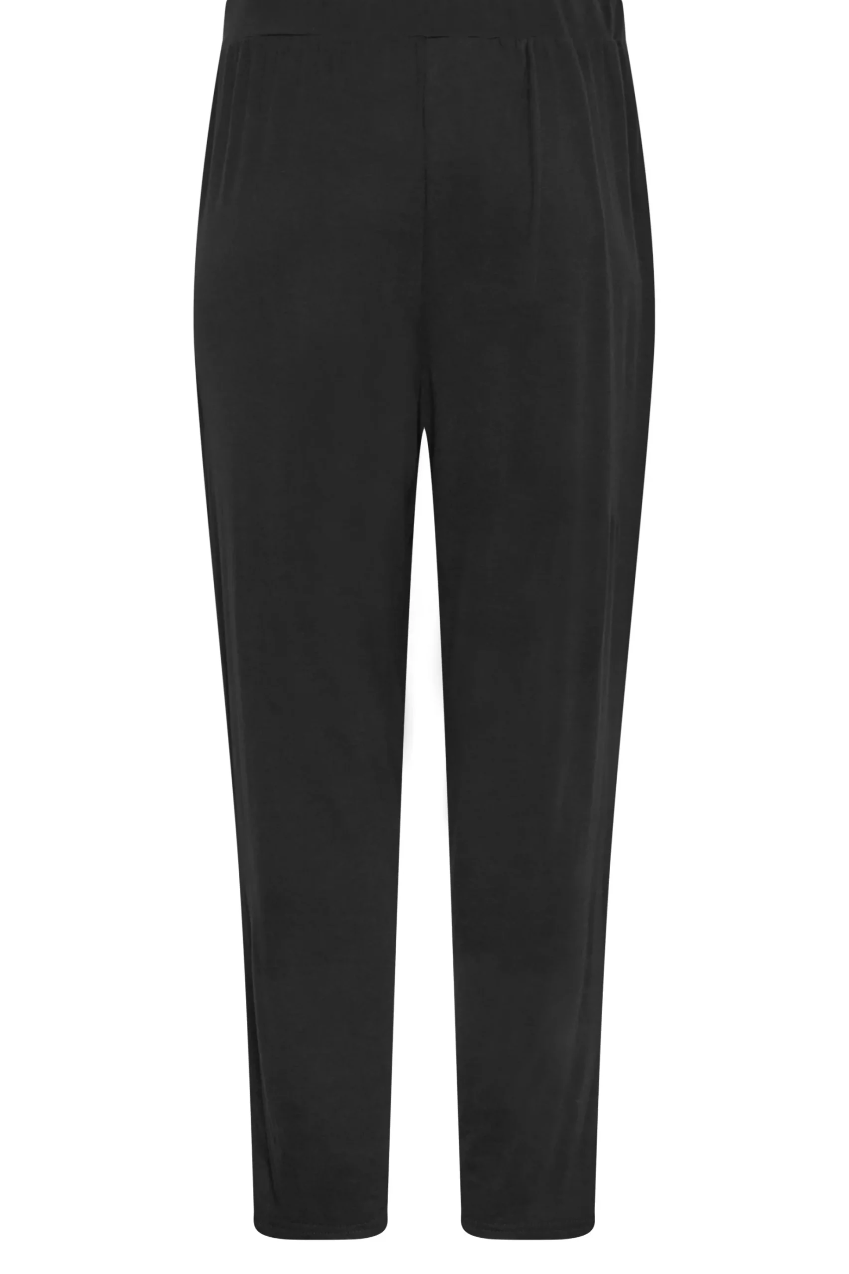 M&Co Womens M&Co Black Soft Jersey Hareem Trousers