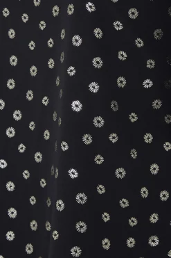 M&Co Womens M&Co Black Spot Print Blouse