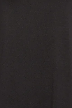 M&Co Womens M&Co Black Square Print Top