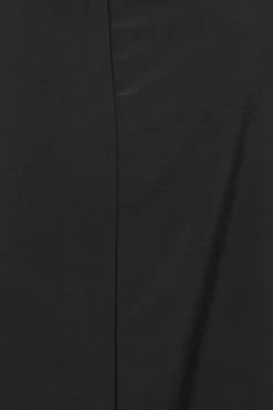 M&Co Womens M&Co Black Stretch Wide Leg Trousers