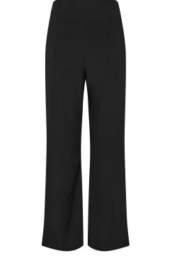 M&Co Womens M&Co Black Stretch Wide Leg Trousers
