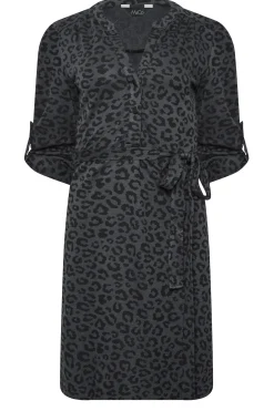 M&Co Womens M&Co Black Tie Detail Tunic Dress