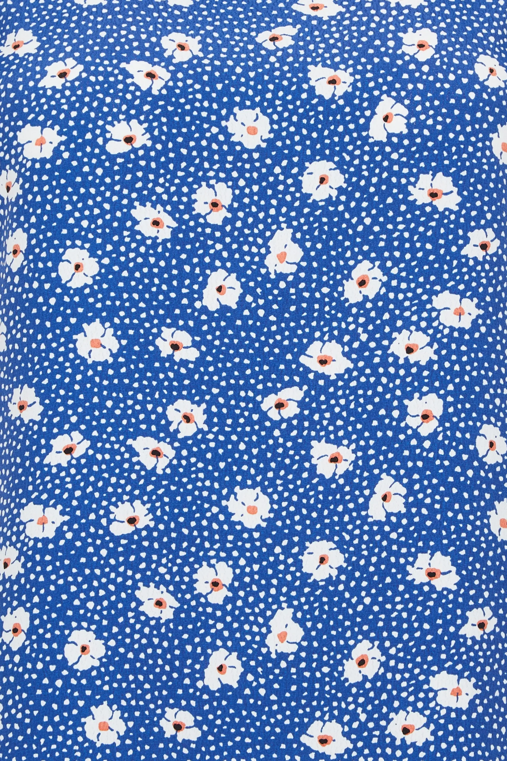 M&Co Womens M&Co Blue Daisy Print Blouse