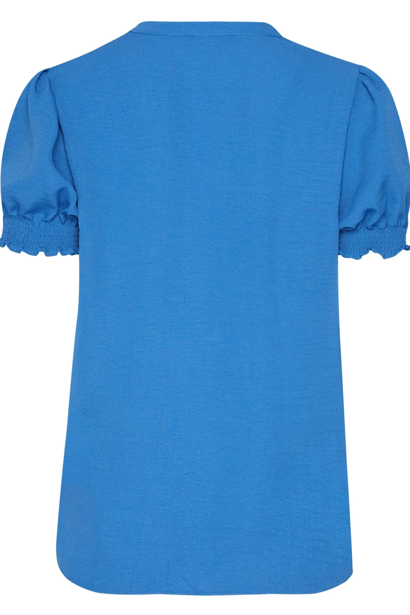 M&Co Womens M&Co Blue Frill Front Blouse
