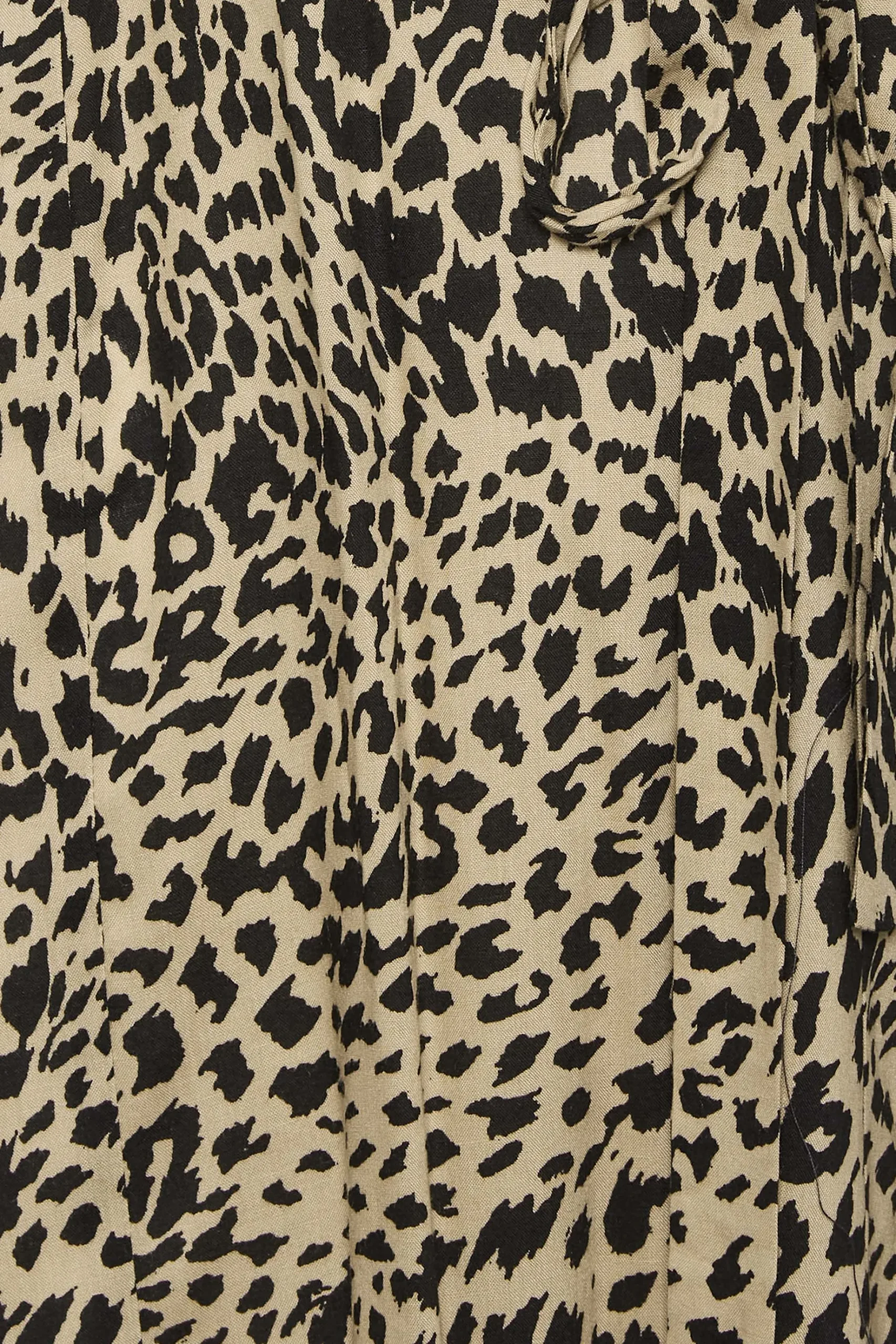 M&Co Womens M&Co Brown Leopard Print Midaxi Shirt Dress