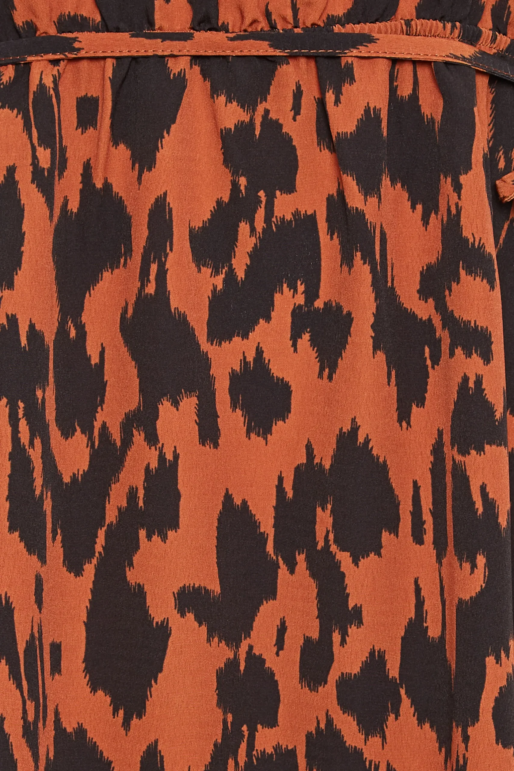 M&Co Womens M&Co Brown Leopard Print Smock Dress