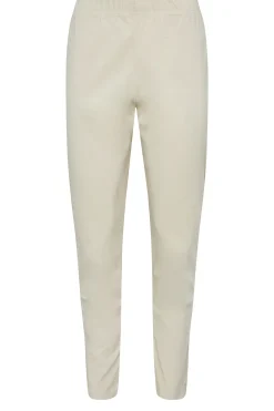M&Co Womens M&Co Cream Stretch Bengaline Trousers