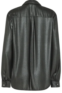 M&Co Womens M&Co Dark Grey Metallic Shirt