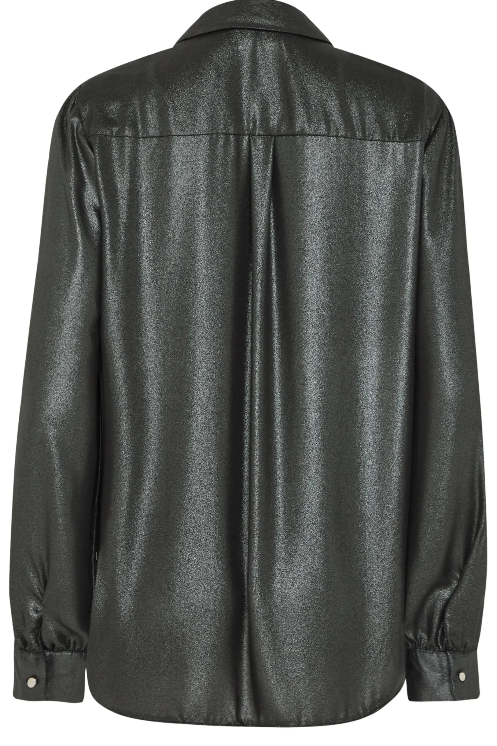 M&Co Womens M&Co Dark Grey Metallic Shirt
