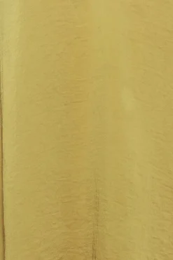 M&Co Womens M&Co Gold Satin V-Neck Blouse