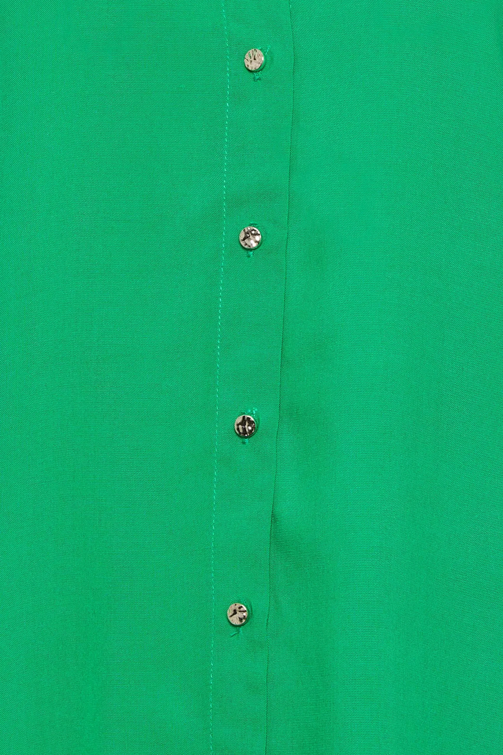 M&Co Womens M&Co Green Button Through Tunic Shirt