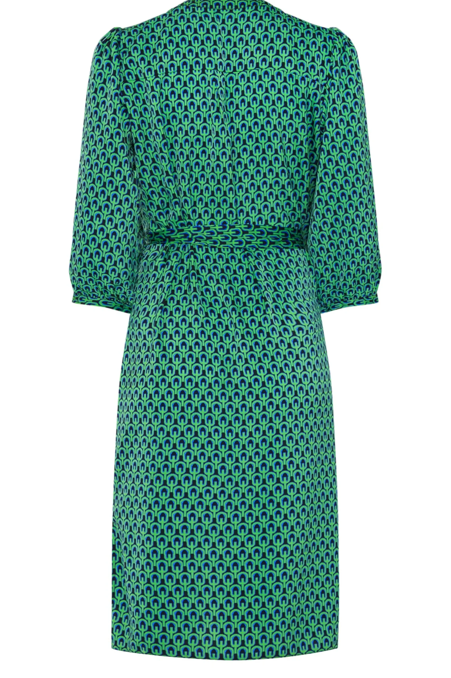 M&Co Womens M&Co Green Geometric Print Tunic Dress