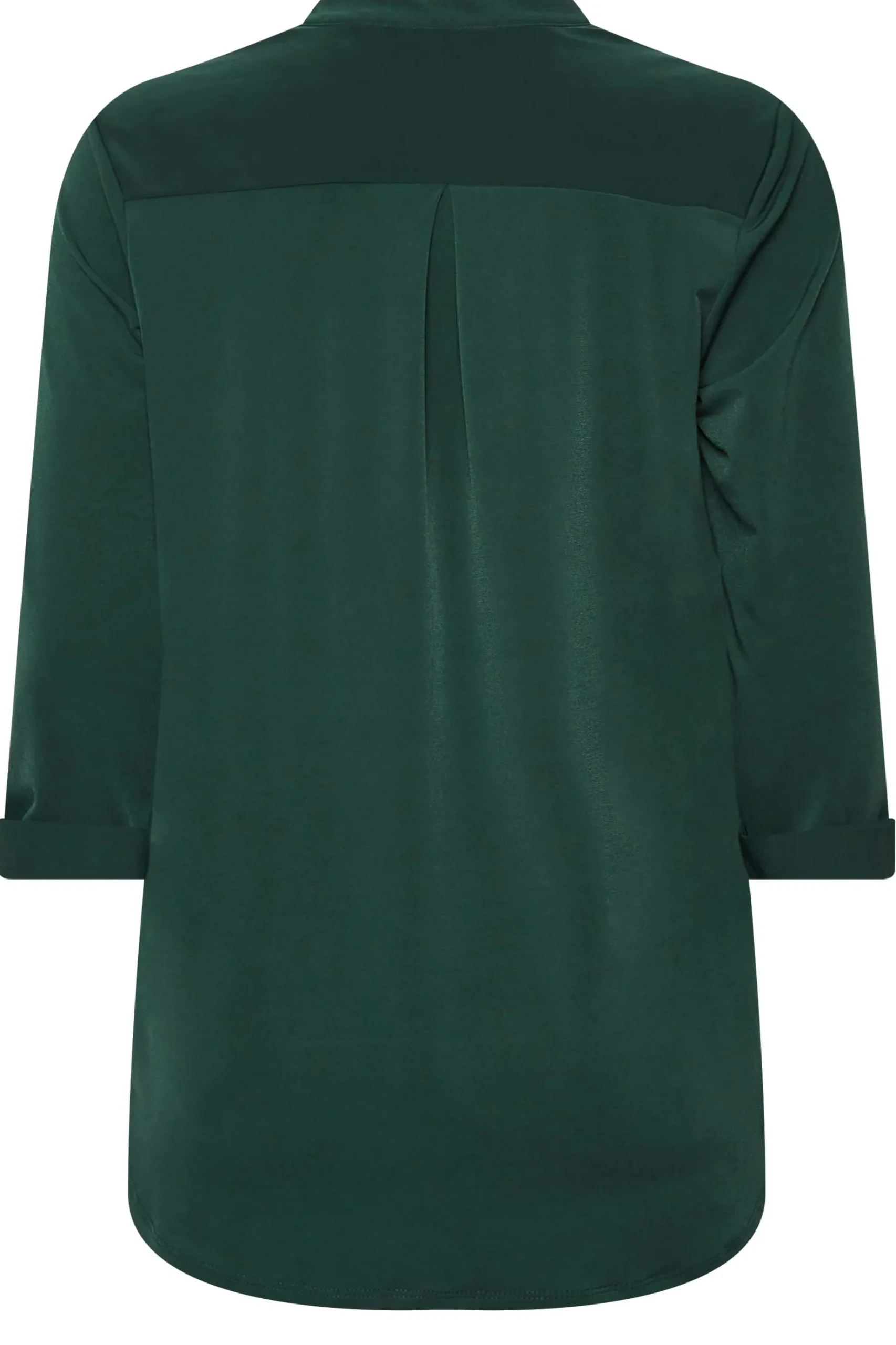M&Co Womens M&Co Green Half Placket Jersey Shirt