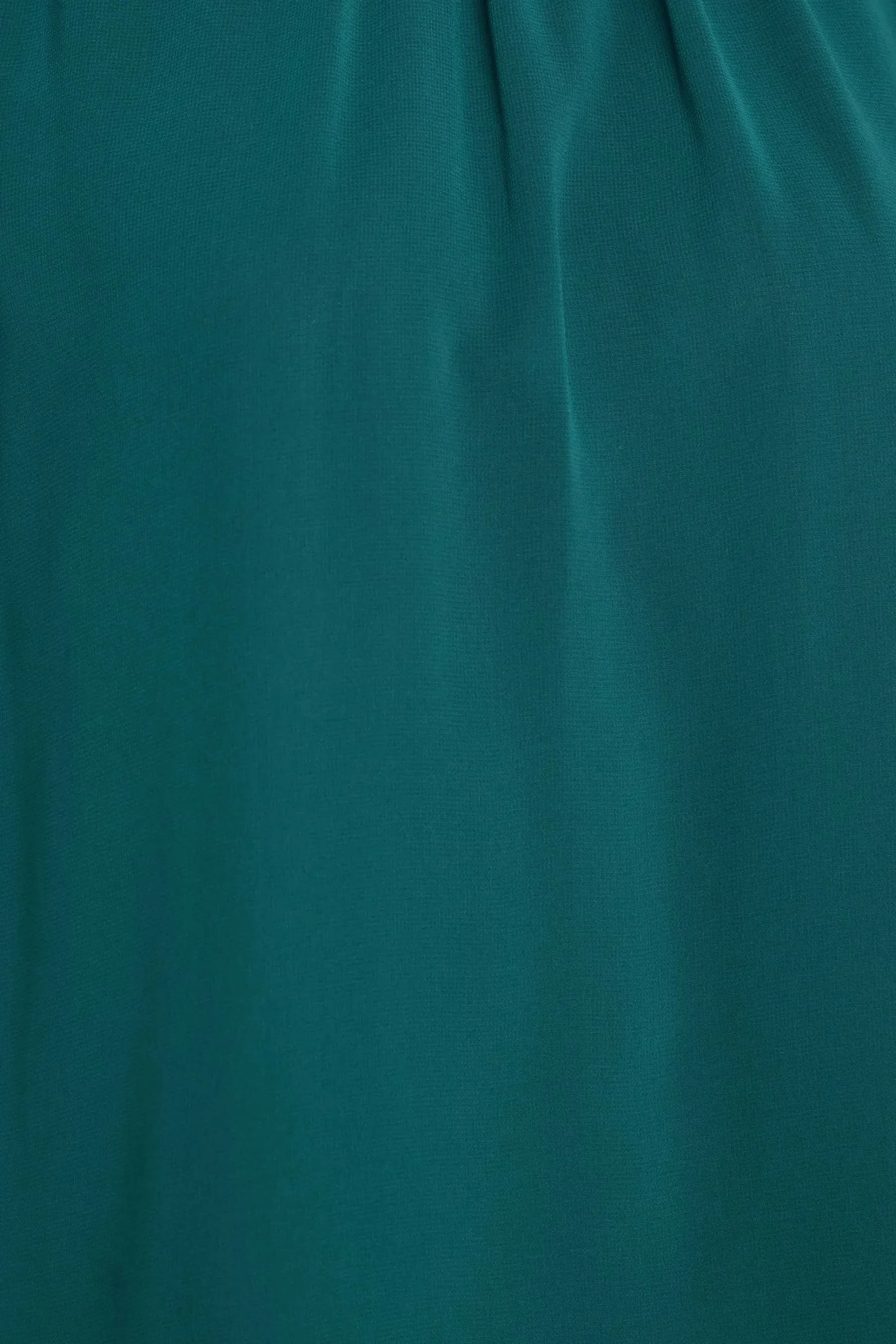 M&Co Womens M&Co Green High Neck Frill Sleeve Blouse