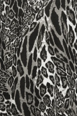 M&Co Womens M&Co Grey Animal Print Jumper