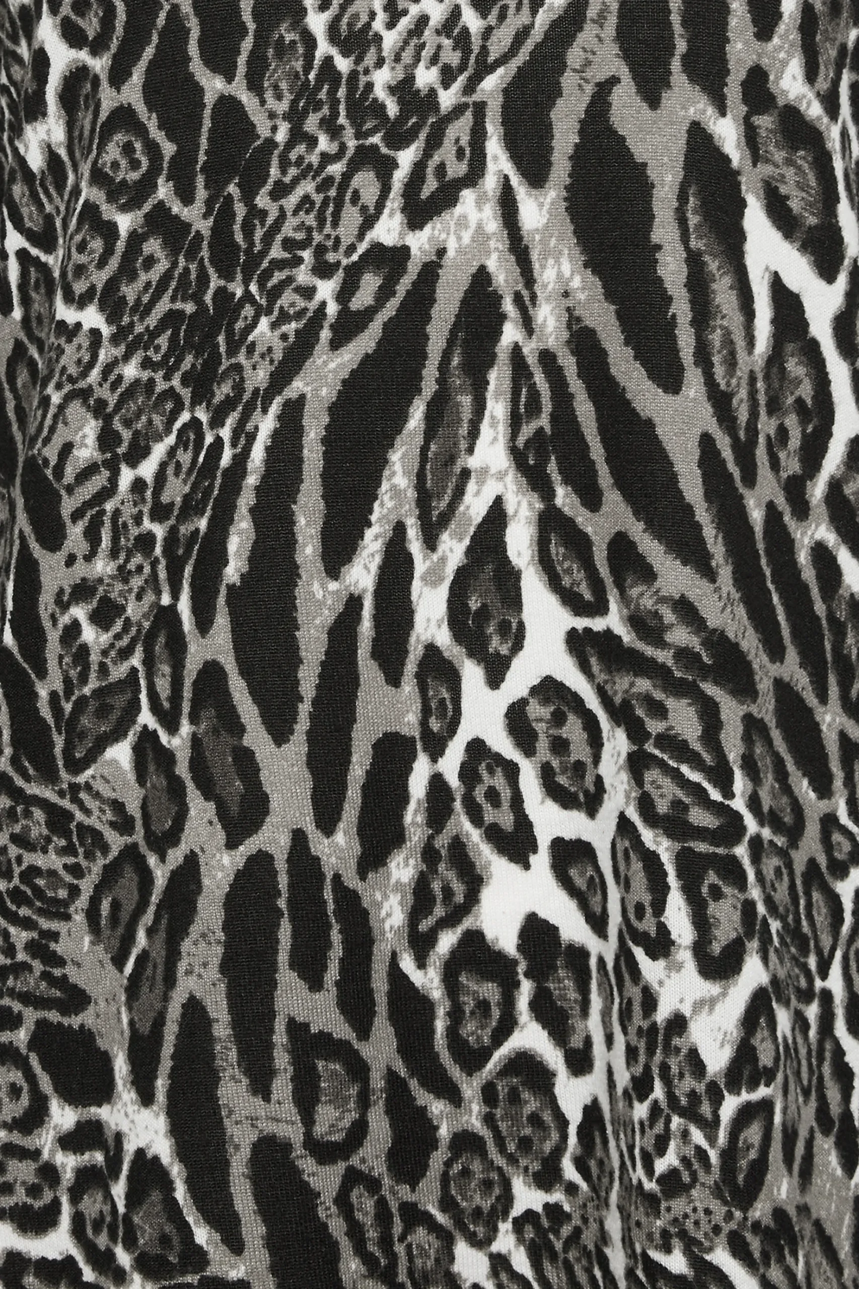 M&Co Womens M&Co Grey Animal Print Jumper