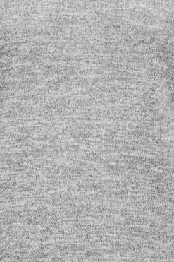 M&Co Womens M&Co Grey Contrast Long Sleeve Top