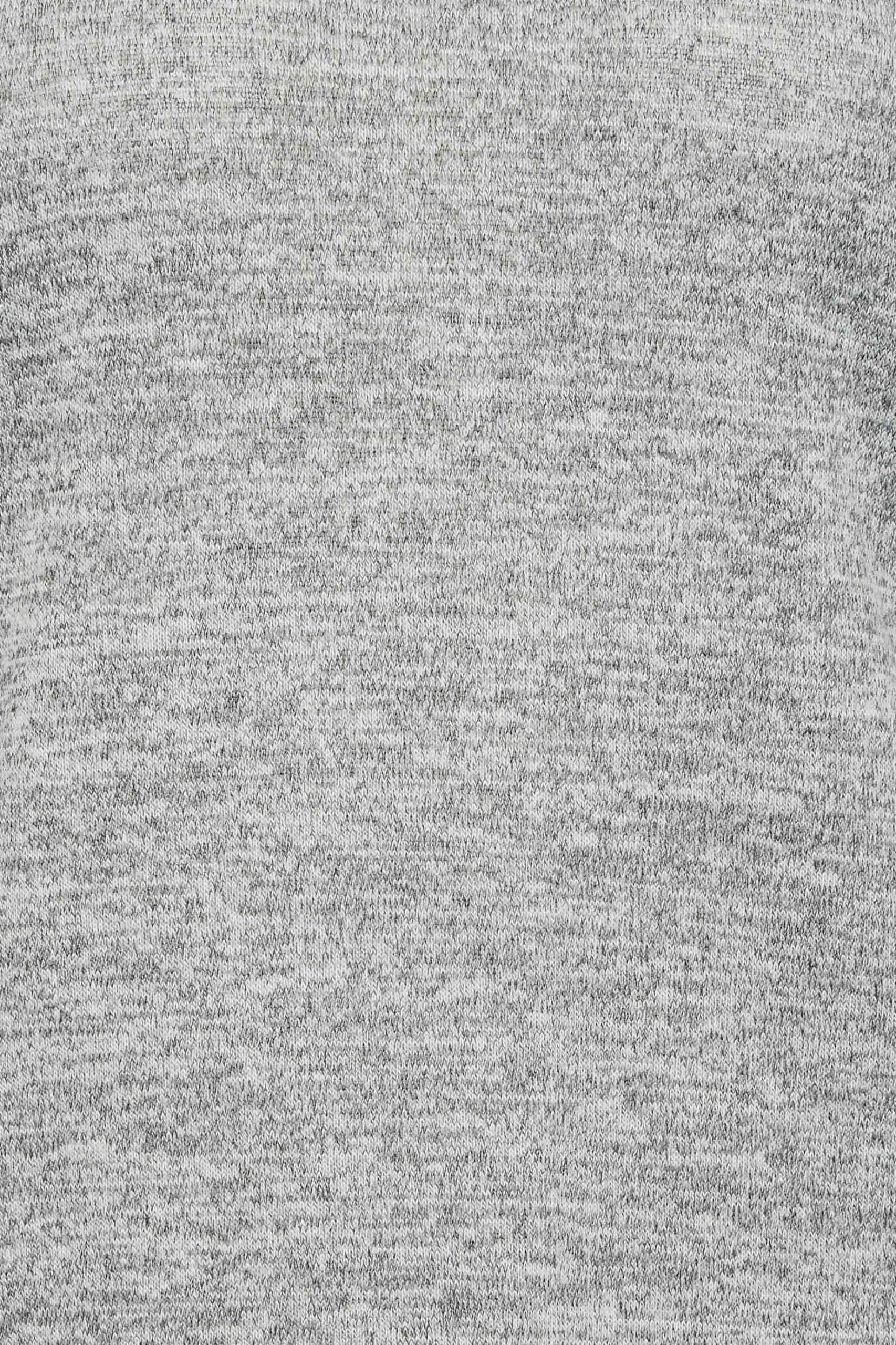 M&Co Womens M&Co Grey Contrast Long Sleeve Top