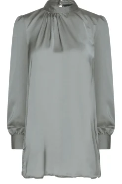 M&Co Womens M&Co Grey Satin Blouse