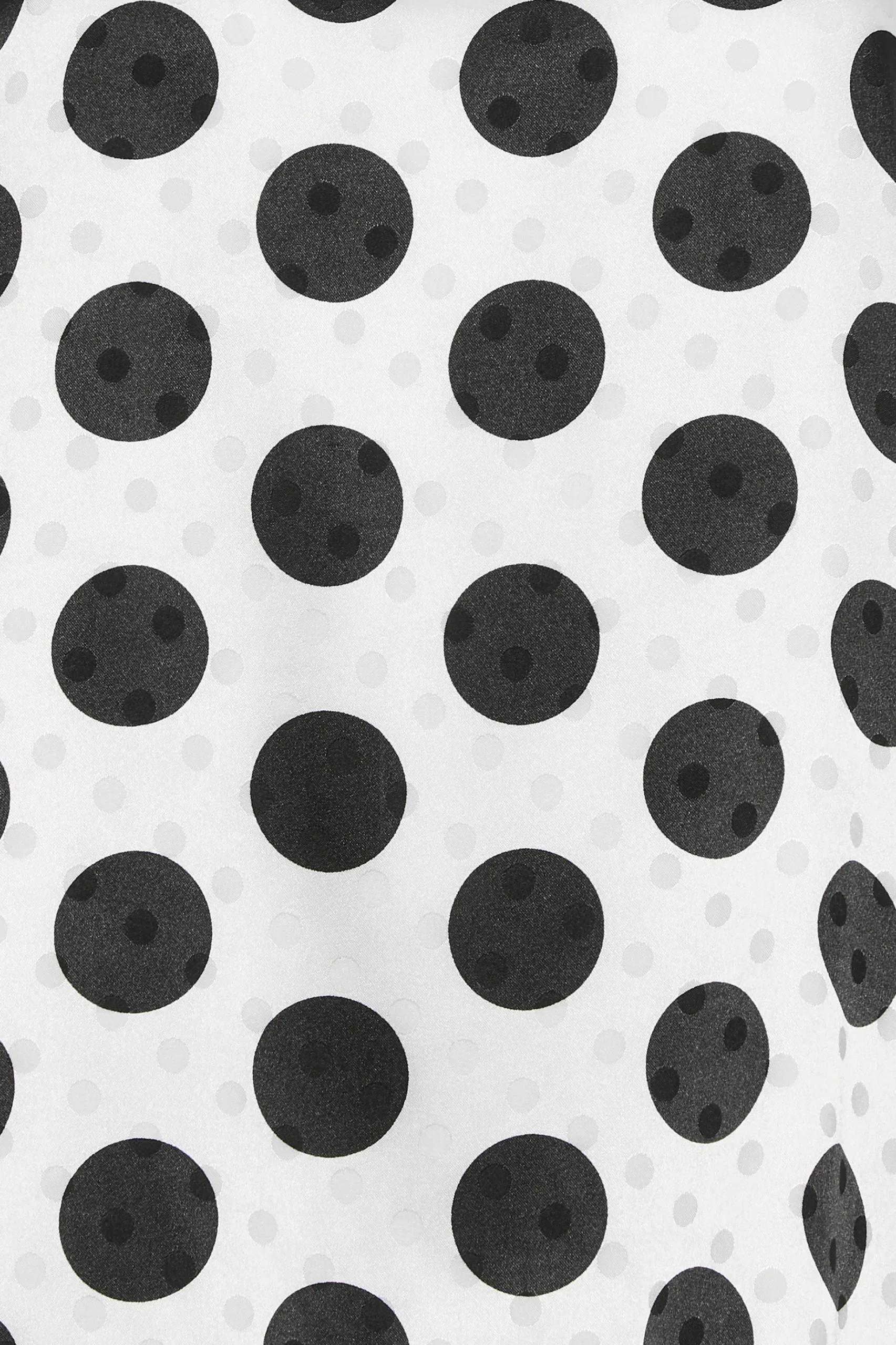 M&Co Womens M&Co Grey Spot Print Halterneck Blouse