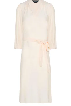 M&Co Womens M&Co Light Pink Tie Waist Tunic Dress