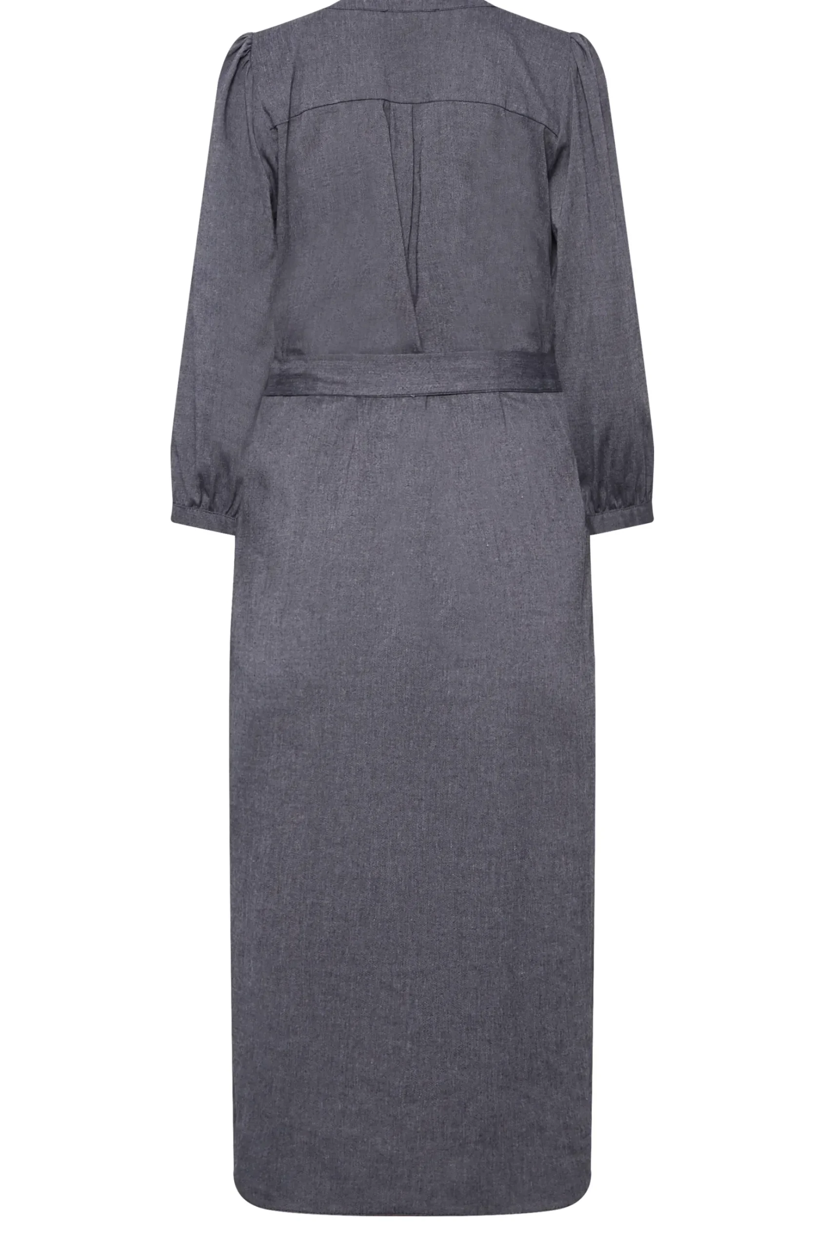 M&Co Womens M&Co Navy Blue Tie Waist Midi Tunic Dress