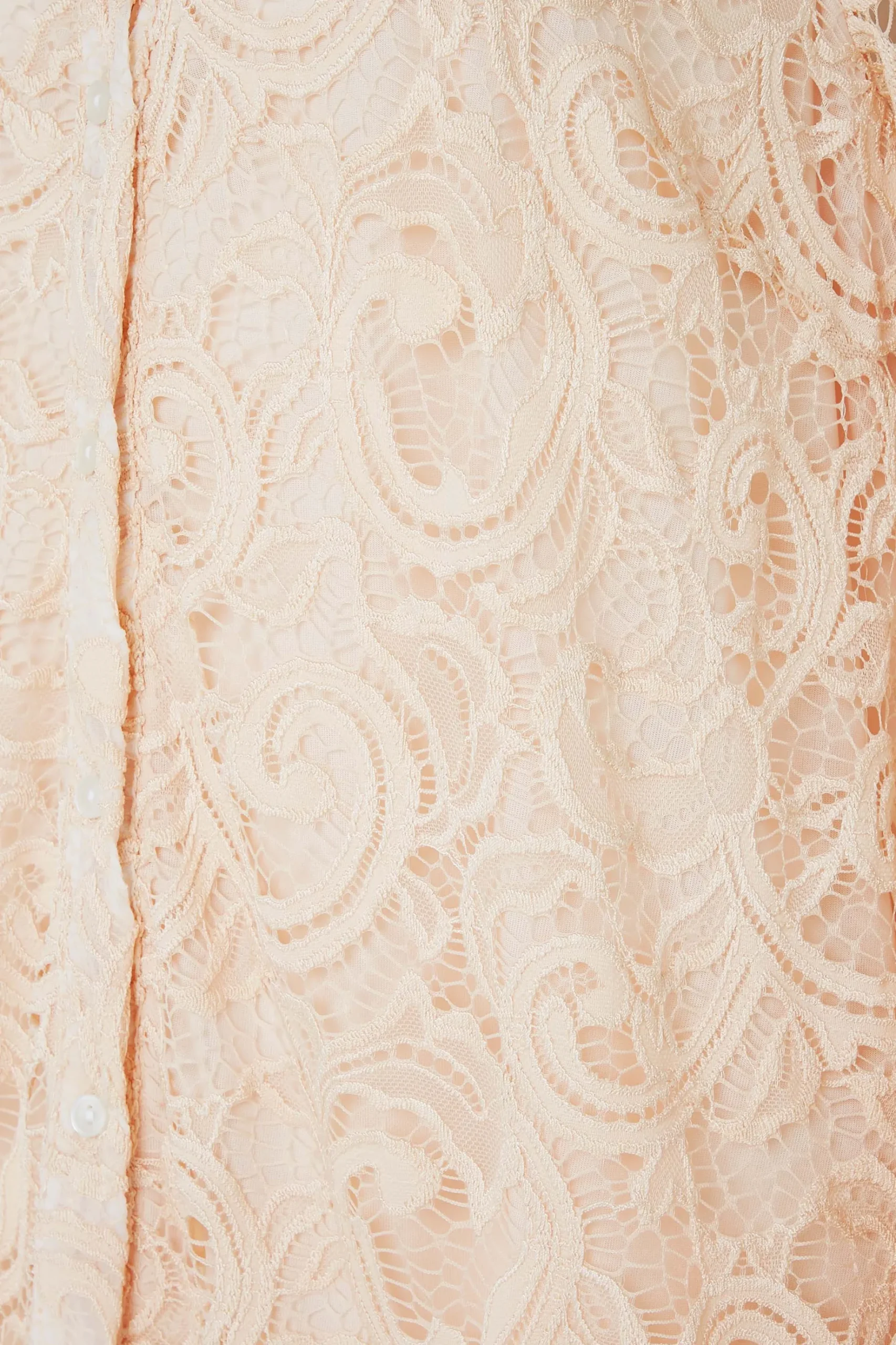 M&Co Womens M&Co Nude Pink Lace Shirt