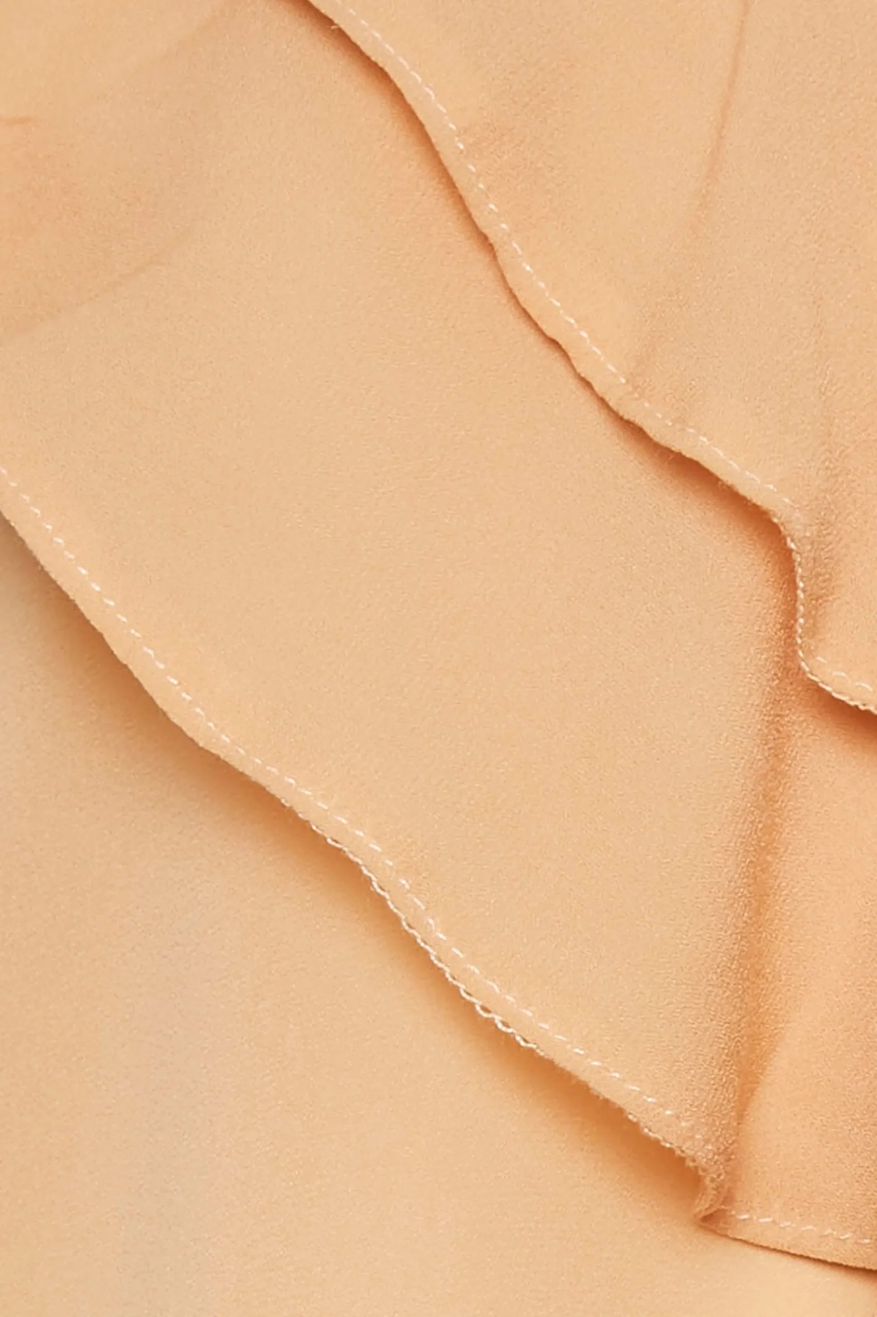 M&Co Womens M&Co Orange Frill Front Blouse