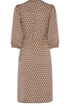 M&Co Womens M&Co Orange Geometric Print Tunic Dress