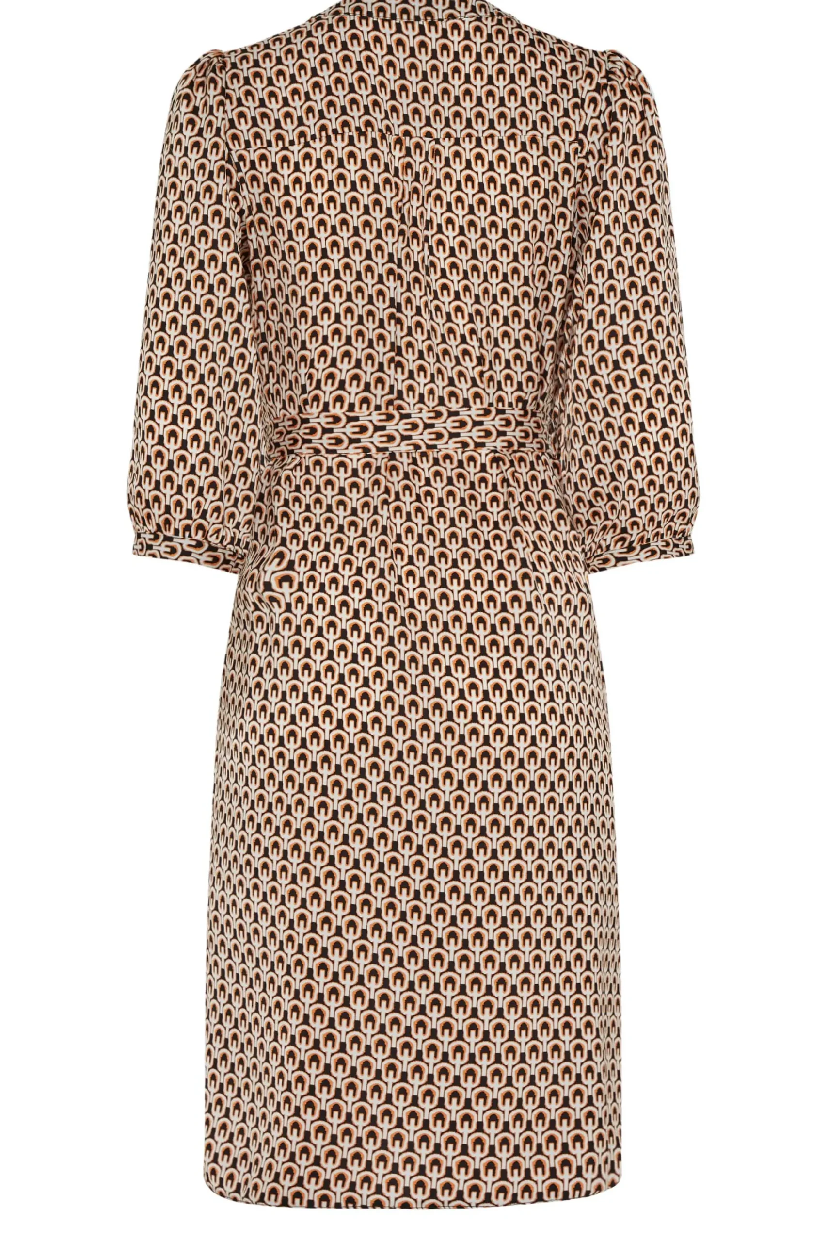 M&Co Womens M&Co Orange Geometric Print Tunic Dress