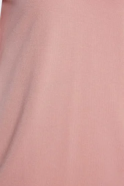 M&Co Womens M&Co Pink Contrast Long Sleeve Top