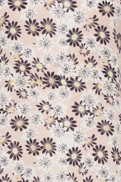 M&Co Womens M&Co Pink Daisy Print Blouse