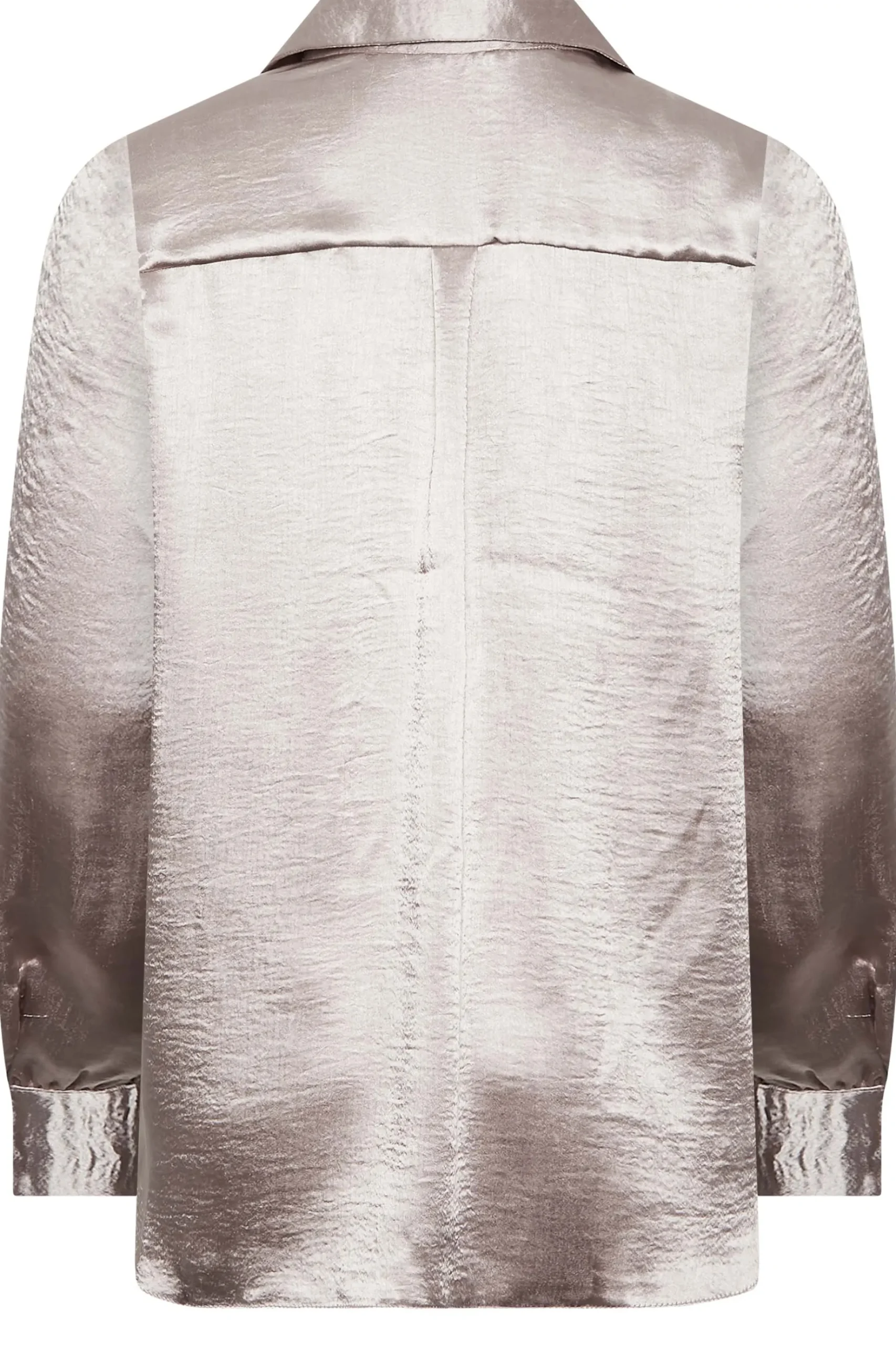 M&Co Womens M&Co Pink Satin V-Neck Blouse