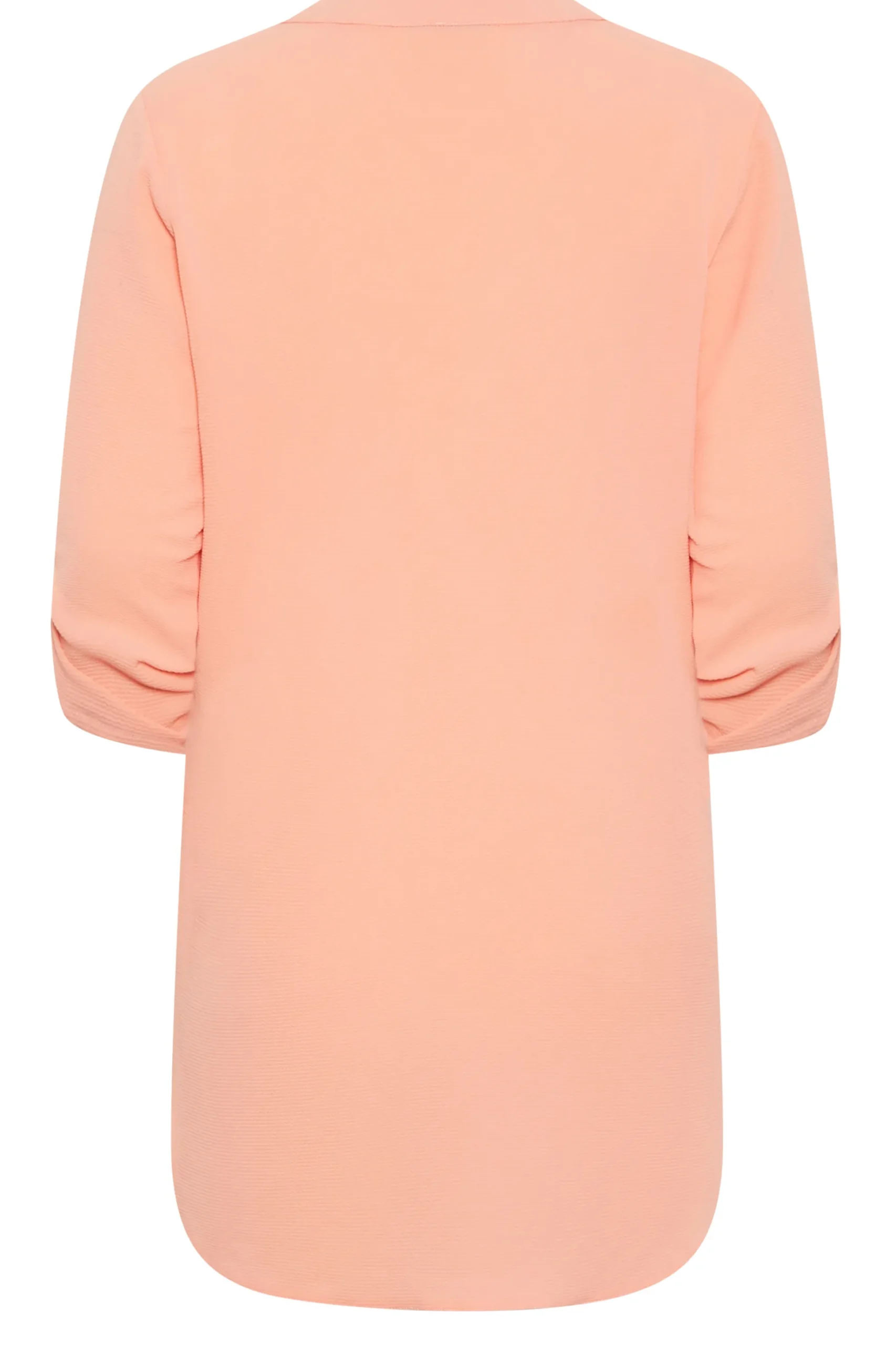 M&Co Womens M&Co Pink Statement Button Tab Sleeve Shirt