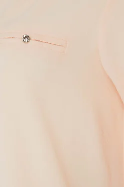 M&Co Womens M&Co Pink Tab Sleeve Blouse